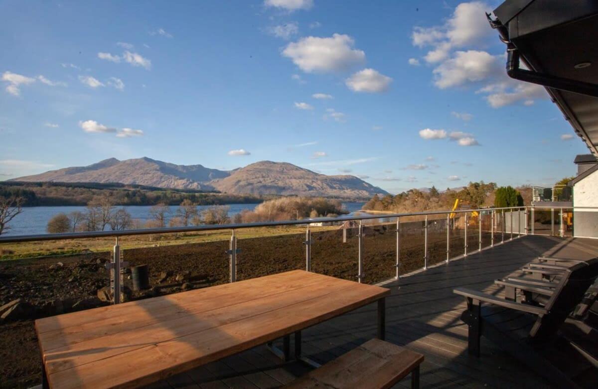 New Build Lodge With Stunning Views Of Loch Awe Hayfield  Exterior foto